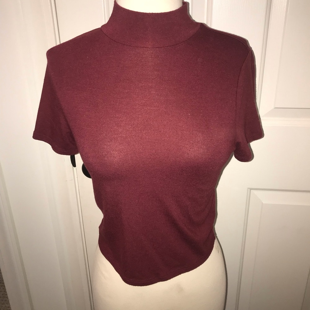 forever 21 garnet crop top